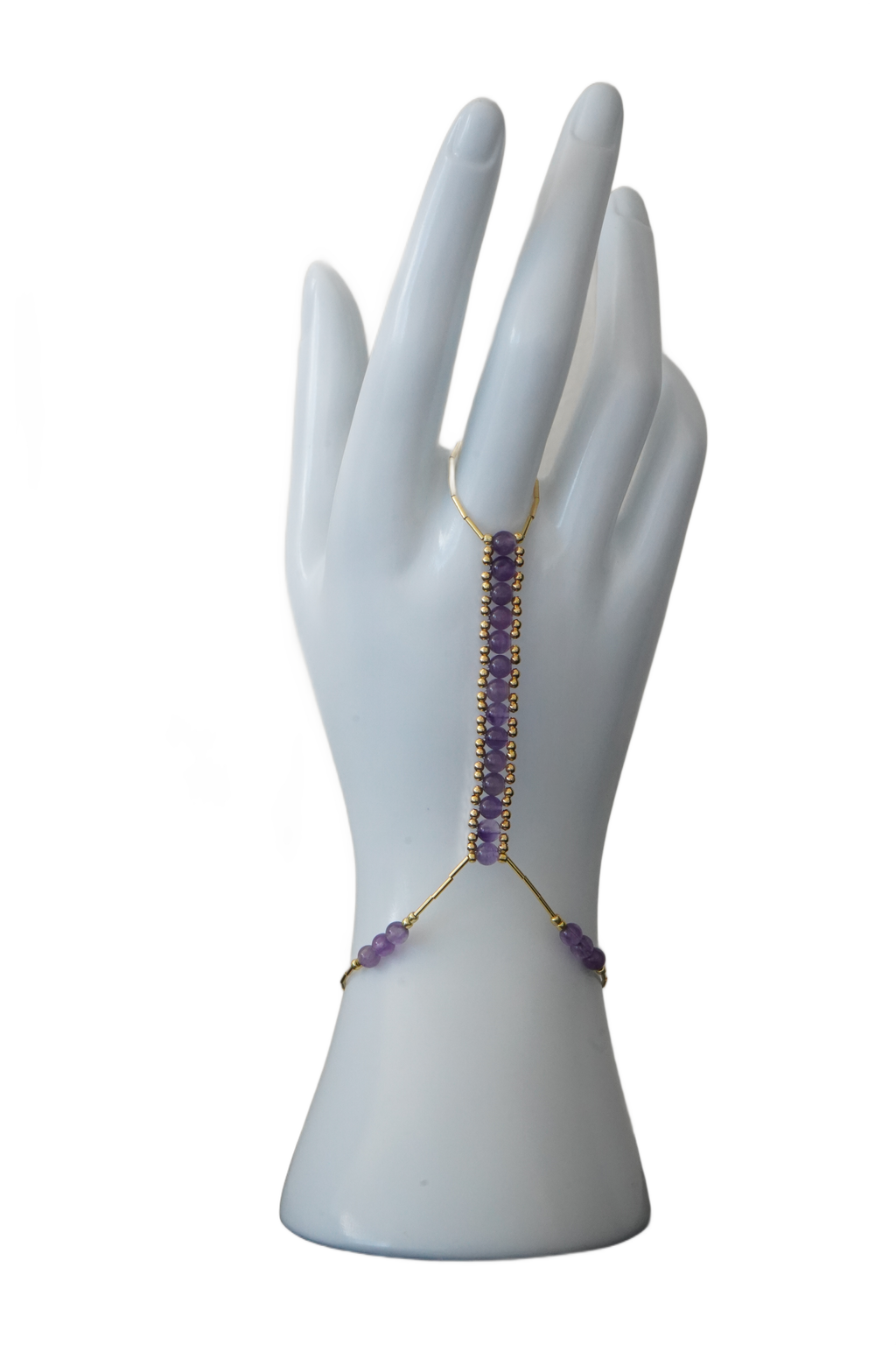 Amethyst Hand Chain