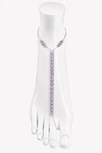 Amethyst Ankle Chain