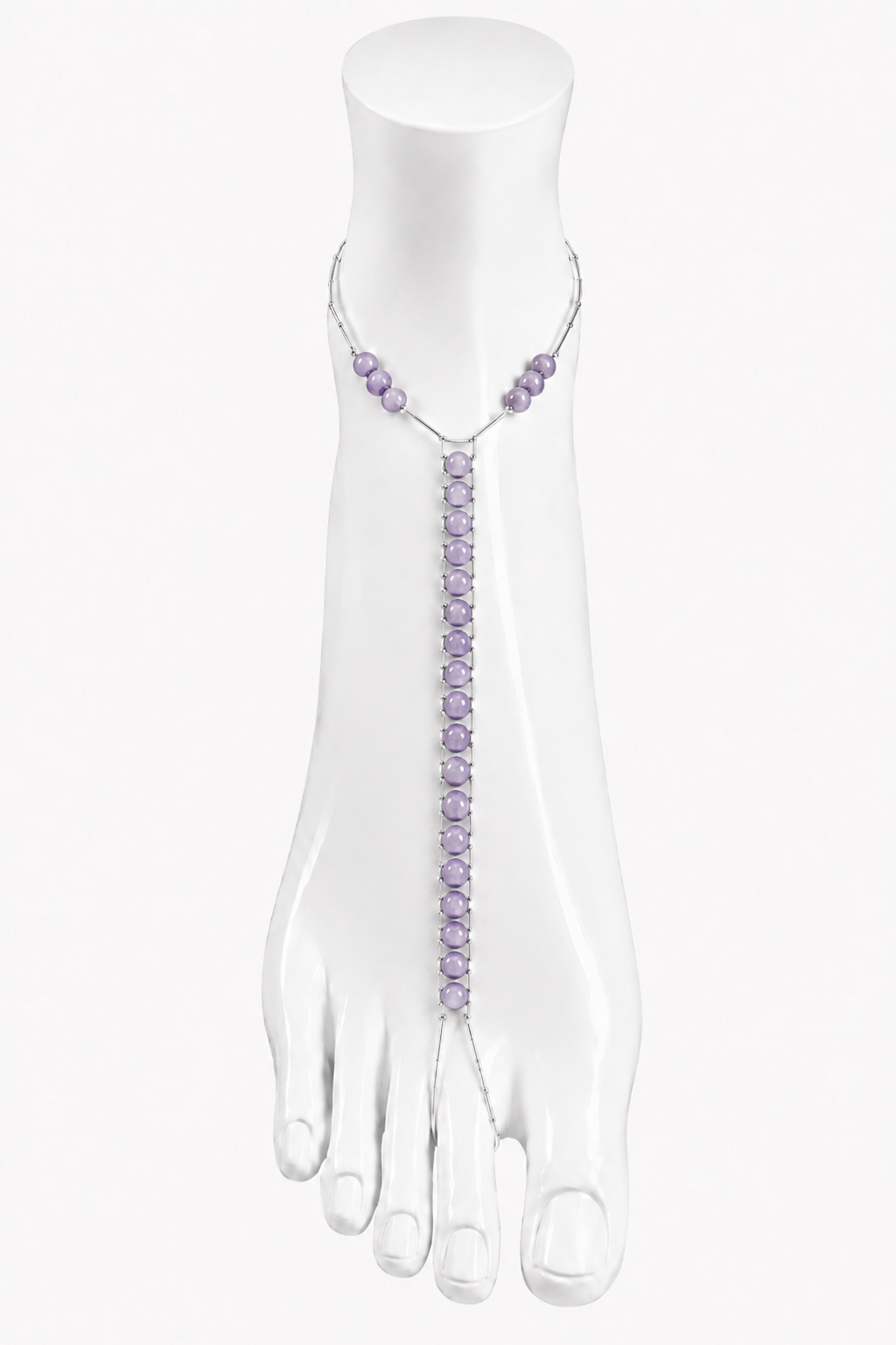 Amethyst Ankle Chain