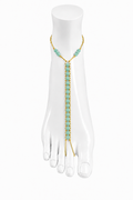 Aventurine Ankle Chain