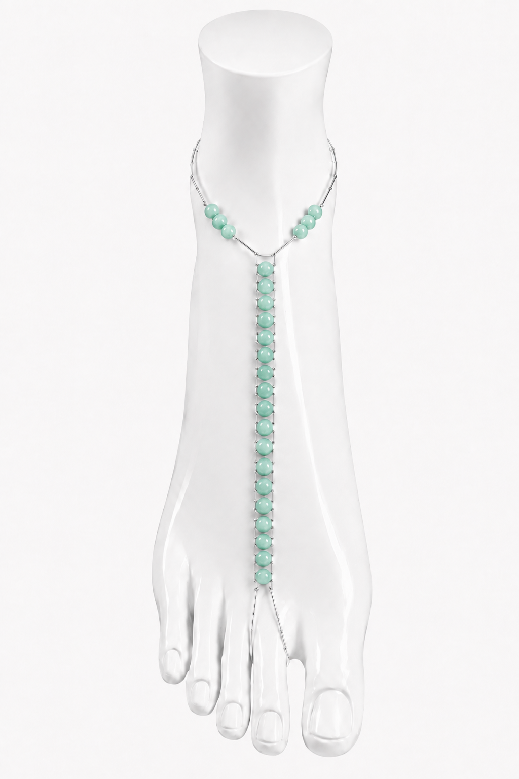 Aventurine Ankle Chain