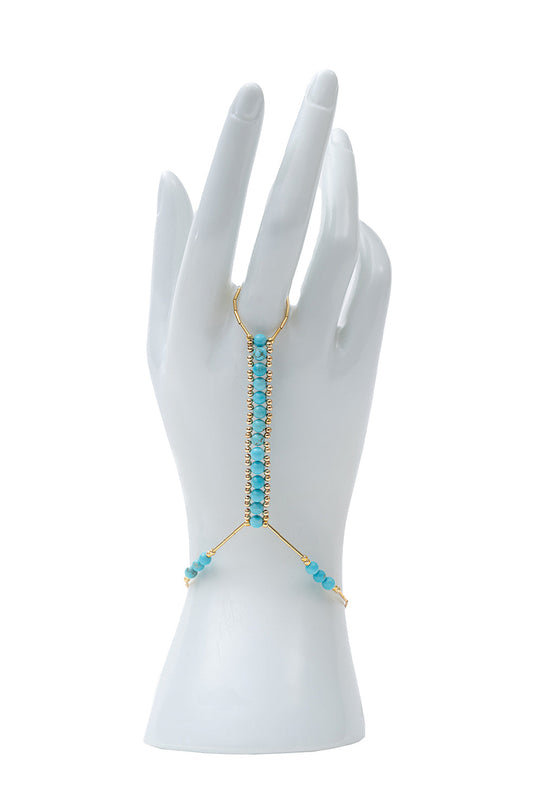 Turquoise Hand Chain