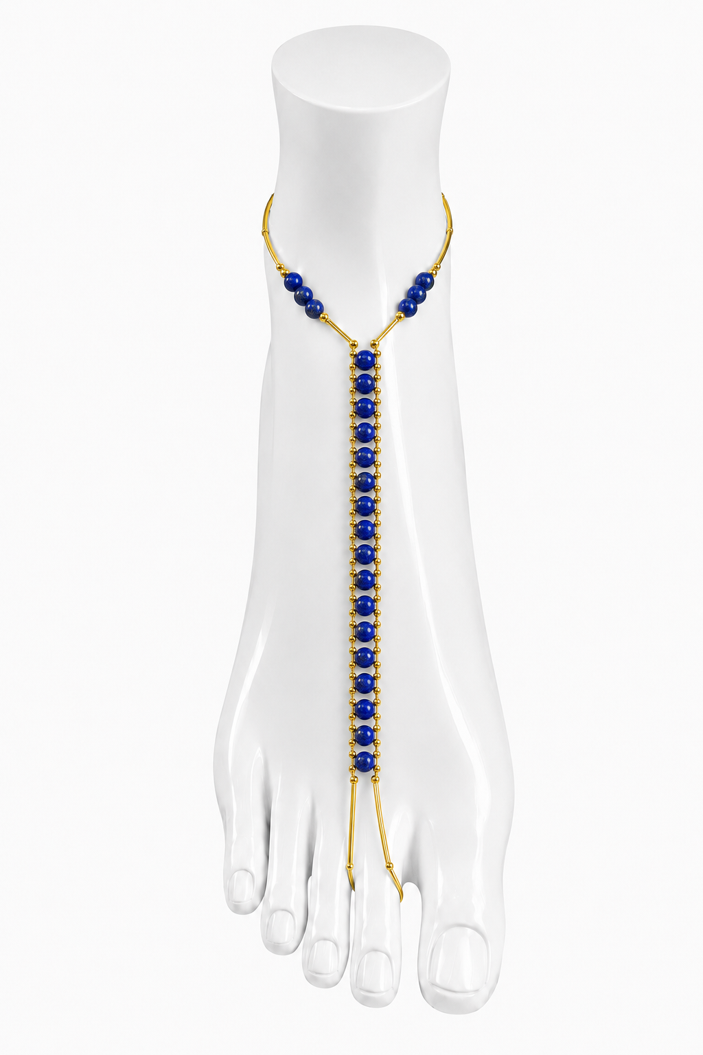 Lapis Lazuli Ankle Chain