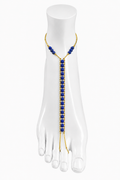 Lapis Lazuli Ankle Chain
