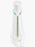 Turquoise Ankle Chain